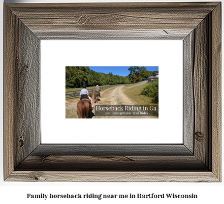 family horseback riding near me in Hartford, Wisconsin